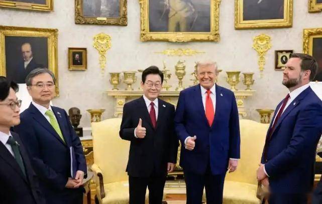 特朗普对韩国提了一个非分要求驻韩美军基地易主？李在明访美遭施